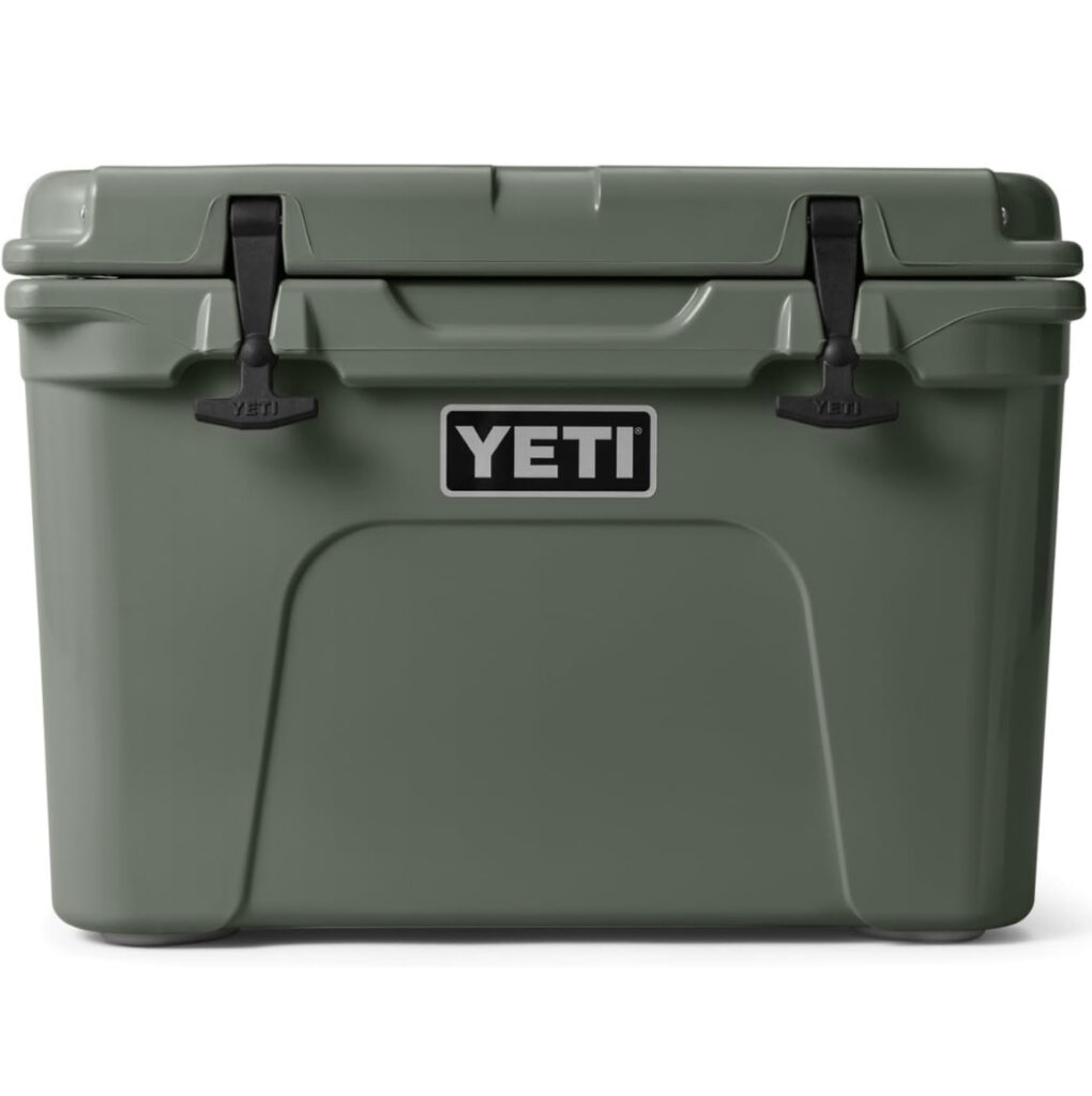 Someone lucky will win this Yeti cooler summer prize pack at the party on  Saturday, 5/4! Bear pr…
