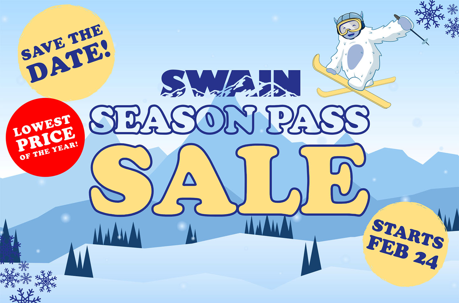 Eddie the Yeti’s Epic Season Pass Sale