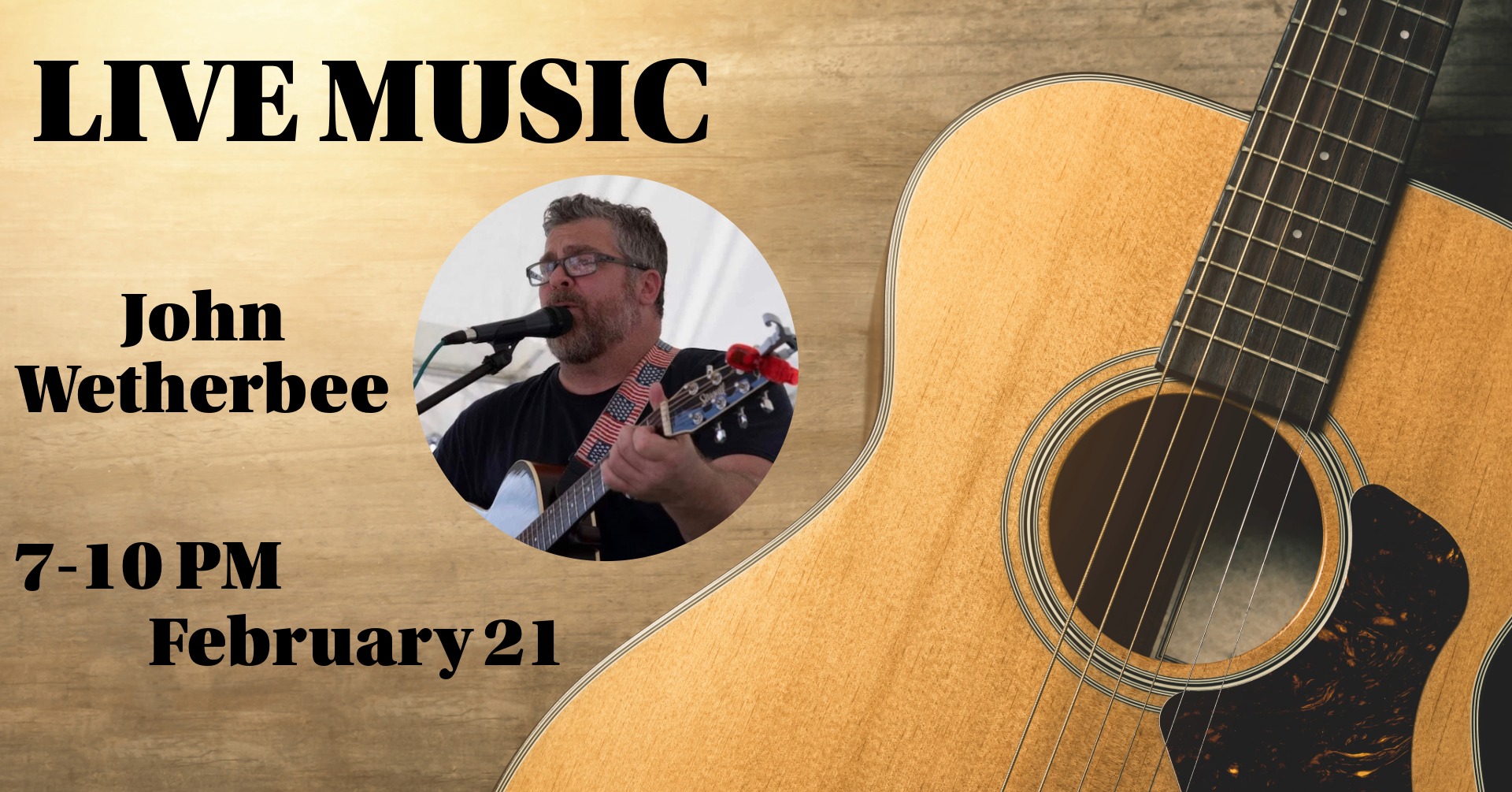 Live Music with John Wetherbee